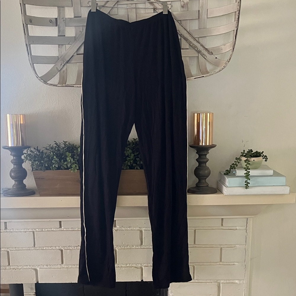 Eberjey Elegant Black Pajama Pants